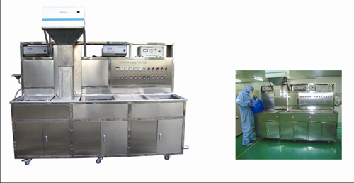 半自动晶片夹具超声波清洗机(图1) 半自动晶片夹具超声波清洗机(图1)